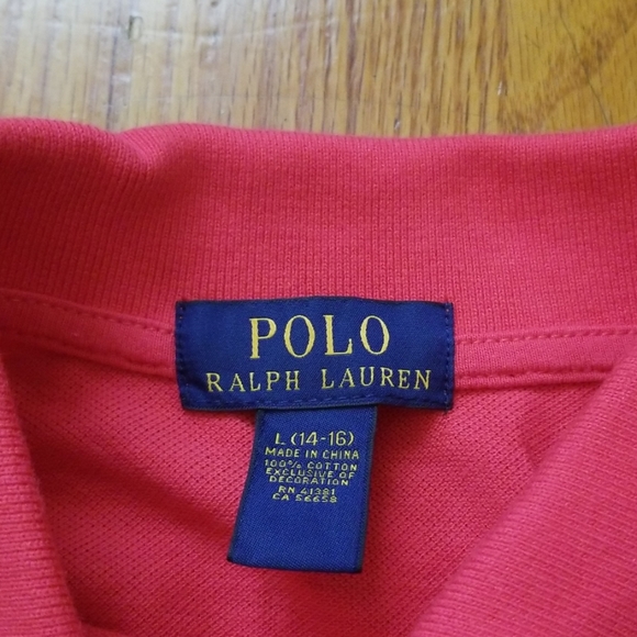 NWOT Polo Ralph Lauren Red Polo - Picture 6 of 7